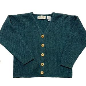 Vintage PATAGONIA Green V-neck Sweater